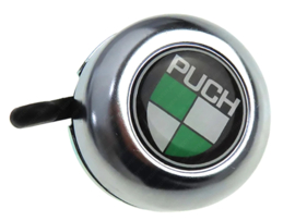 Klingel Puch Logo Dome Aufkleber (Chrom)