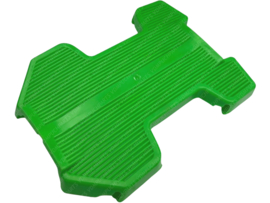 Footboard plastic Green Fast Arrow Puch Maxi