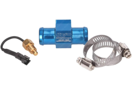 Temperatuursensor + Slang Connector 22mm Blauw Universeel