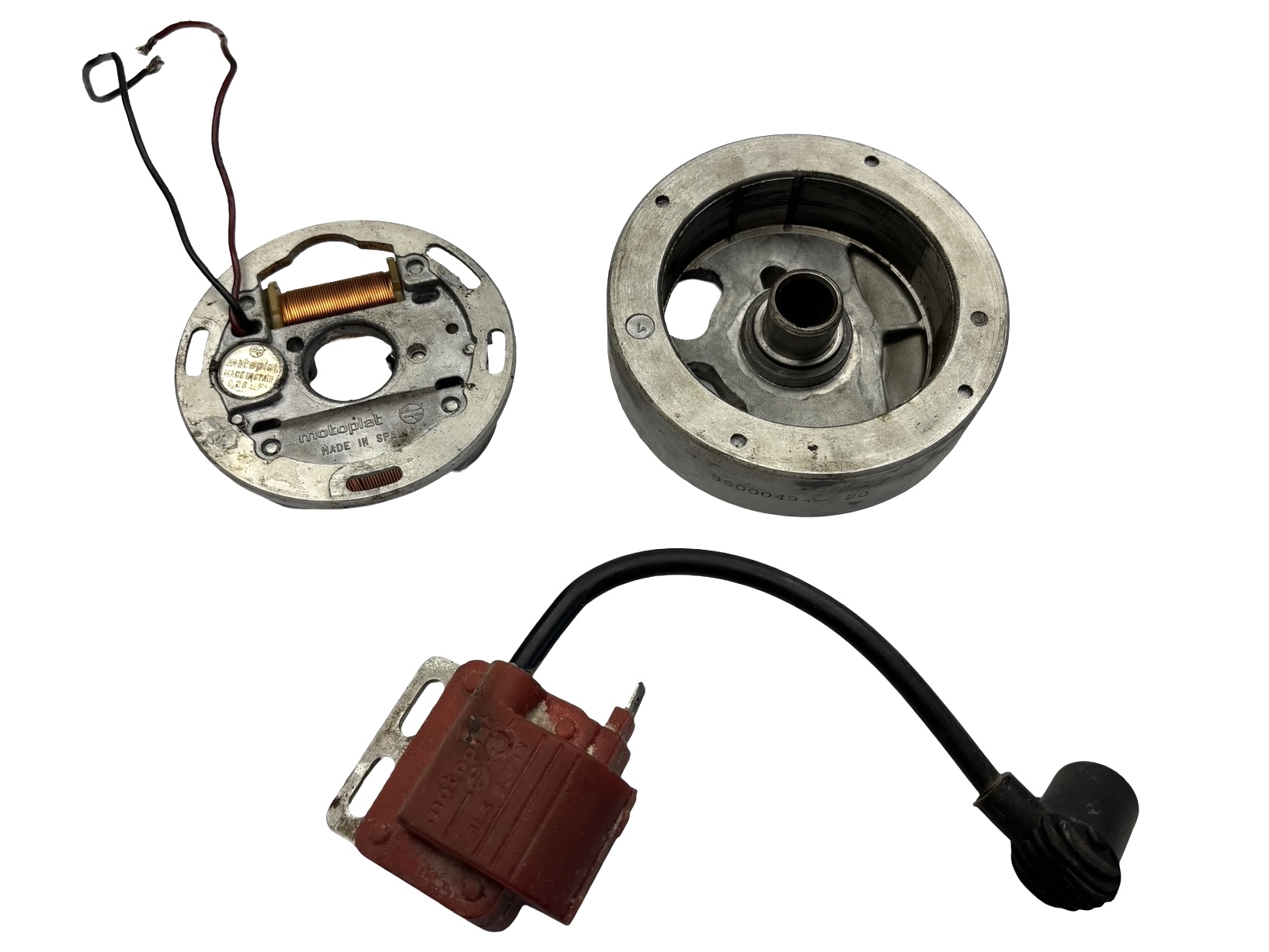 Ontsteking Motoplat Linksdraaiend Compleet Puch Modellen