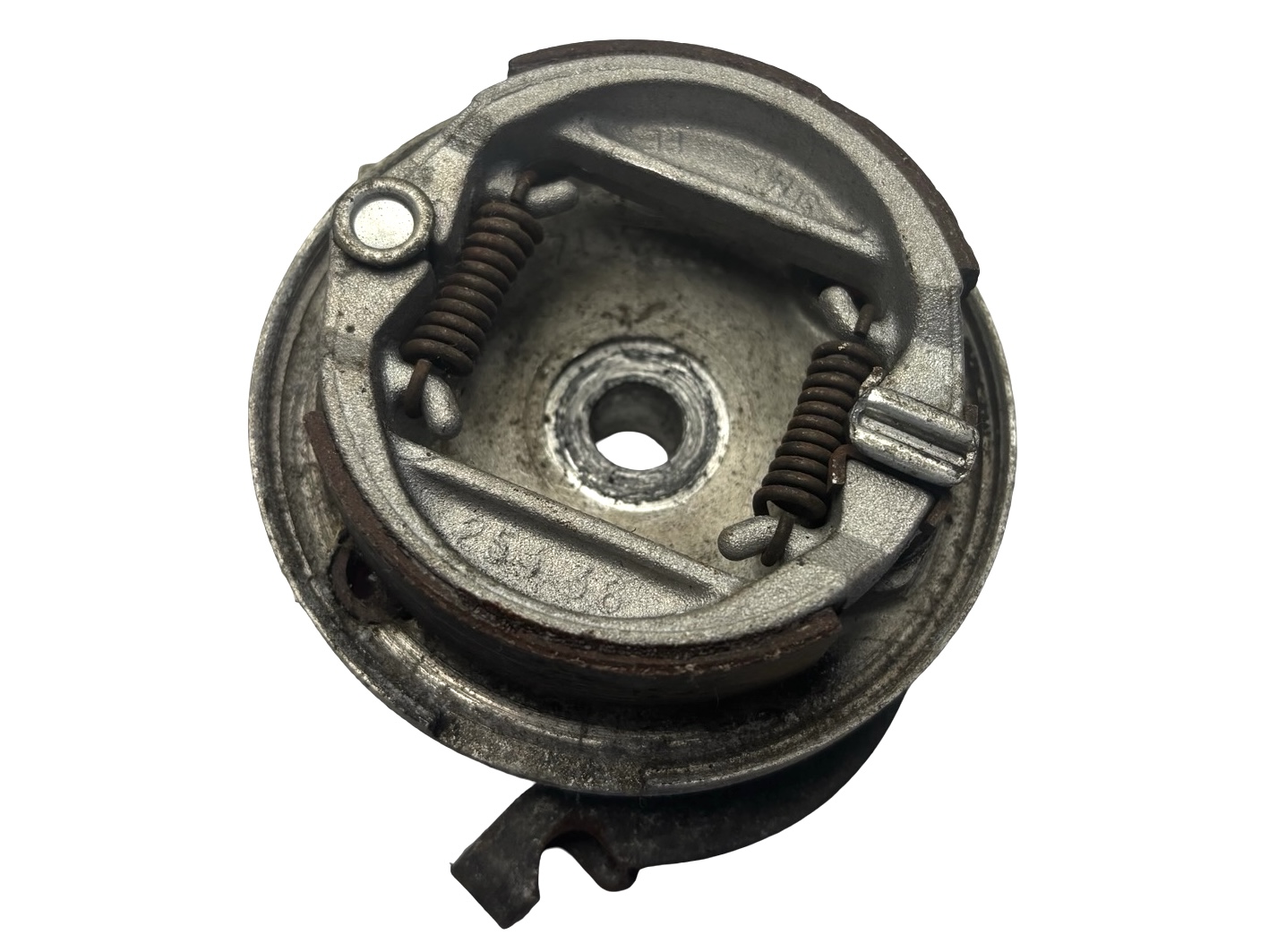 Remankerplaat voorwiel stervelg / spaakvelg Puch Maxi S / N
