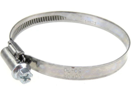 Hose clamp Airfilter 50mm - 70mm Dellorto SHA