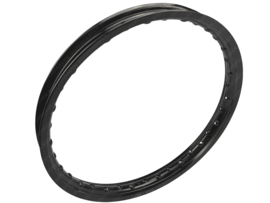 Felge Speichenrad 17 Zoll 1.40 Aluminium Eloxiert Schwarz Puch Maxi
