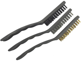 Brush set plastic 3-Pieces