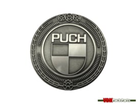 Embleem Puch Logo Zilver 47mm RealMetal