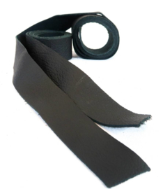 Straps set handle grips leather Vintage Black