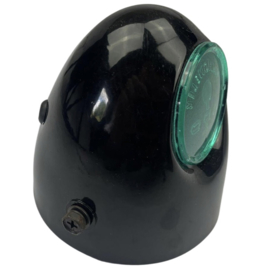 Egg-Headlight housing black side mounting Puch Maxi