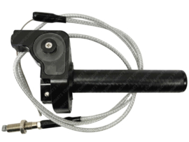 Fast throttle with cable universal black