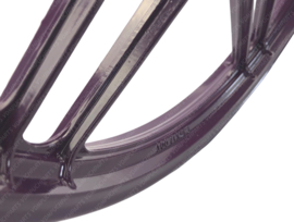 5 Star Alloy Cast Wheels set 16 / 17 Inch x 1.35 Complete Powdercoated Purple Puch Maxi Models
