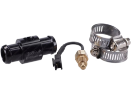 Temperatuursensor + Slang Connector 18mm Zwart Universeel
