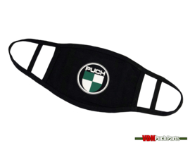 Mouth mask with Puch logo (Black)