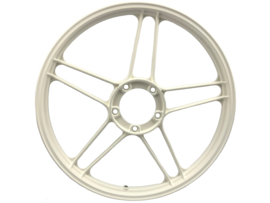 5 Star Alloy Cast Wheel 17 Inch Powdercoated White 17 x 1.35 Puch Maxi