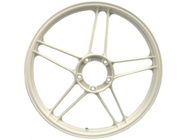 5 Star Alloy Cast Wheel 17 Inch White 17 x 1.35 N.O.S Original! Puch Maxi