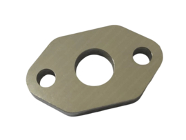 Plaatje Inlaat Spruitstuk 15mm 50cc > 74cc Cilinder RVS VDMRacing! Puch Maxi