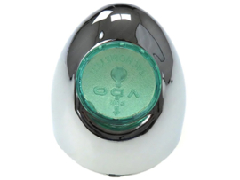 Eierlampe Scheinwerfer Gehause Chrom (Mittige Befestigung)