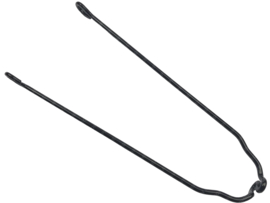 Kotflügelhalterung Rad Achse Befestigung Schwarz 17 Zoll 30cm