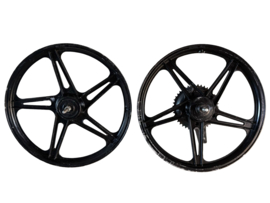 17 Inch velgen set Bernardi Mozzi Bologna Italy Origineel! Puch Maxi