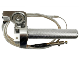 Fast throttle with cable universal silver