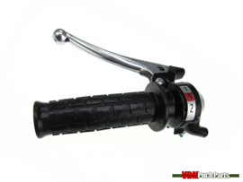 Shift lever left black Lusito 2-speed