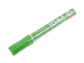 Stift voor banden / staal / hout / kunststof / glas / etc Licht groen