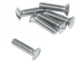 Lensbout Zaagsnede RVS M5 x 20mm DIN 964