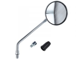 Spiegel Chrom M10 x 1.25mm Rechts & Links Rund Universal