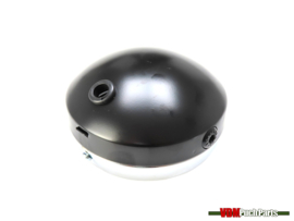 Headlight round black Guia 145mm Puch