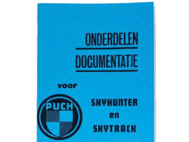 Onderdelen Documentatie Boek A5 Nederlands Puch Skyhunter / Skytrack