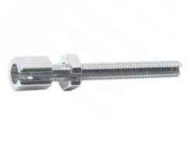 Cable adjusting Bolt with Slot M6 x 53mm Universal