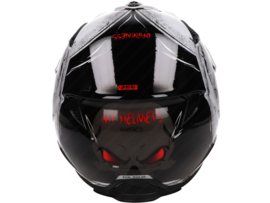 Helm Fighter MT Streetfighter SV Darkness Schwarz - Weiß