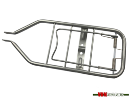 Luggage carrier silver powdercoated Puch Maxi S