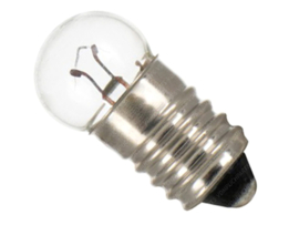 Light bulb screw-thread E10 6 Volt - 0.5 Watt Universal