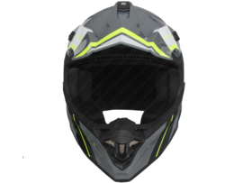 Helm Cross Retro MT Vito Tivoli Nardo Deco Grijs