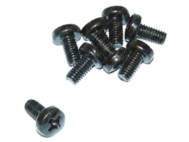 Cylinder Bolt Crosshead Black M4 x 8mm DIN 7985H