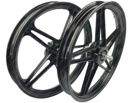 Wheel set 17 Inch x 1.60 Black Model as Bernardi / Mozzi Puch Maxi