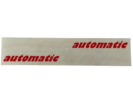 Sticker set Automatic Rood Puch Z-one / Manet / Korado