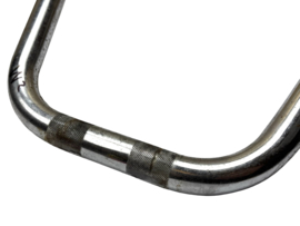 Stuur met spijl chroom 22mm universeel
