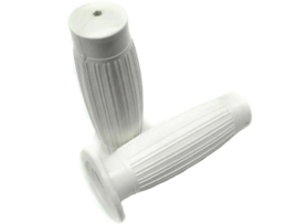 Handle grips set 22mm - 24mm 130mm White PVC Universal