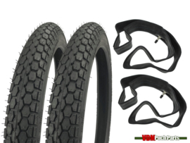 16 Inch 2.00 Continental KKS10 street profile tyre set (2.00x16)