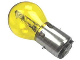 Light bulb BA20D Yellow 6 Volt - 25 Watt / 25 Watt Universal