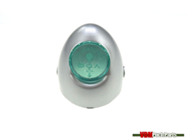 Egg-Headlight housing silver grey (Side mounting)