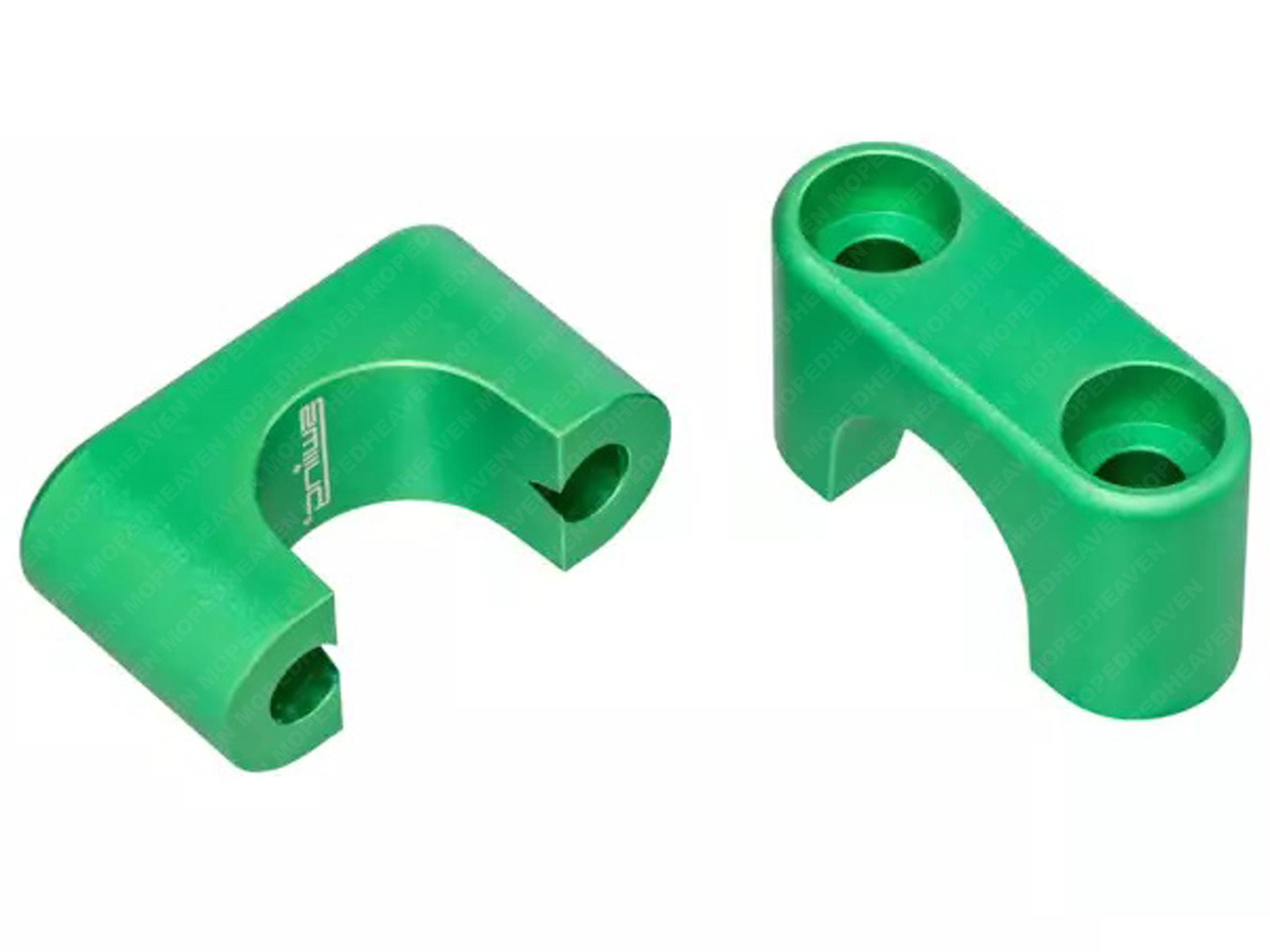 Lenkerhalter Satz Aluminium Grün Swiing! Puch Maxi