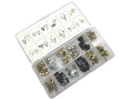 Assortiment set bevestigingsklemmen 120-Delig
