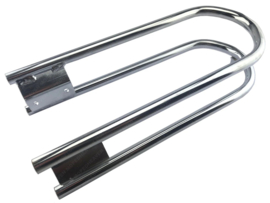 EBR/Originele voorvork stabilisator dubbele uitvoering (Chroom)