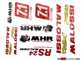 Sticker set Malossi 10-pieces