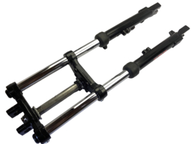 EBR Voorvork kort 61,5cm hydraulisch Zwart Puch Maxi