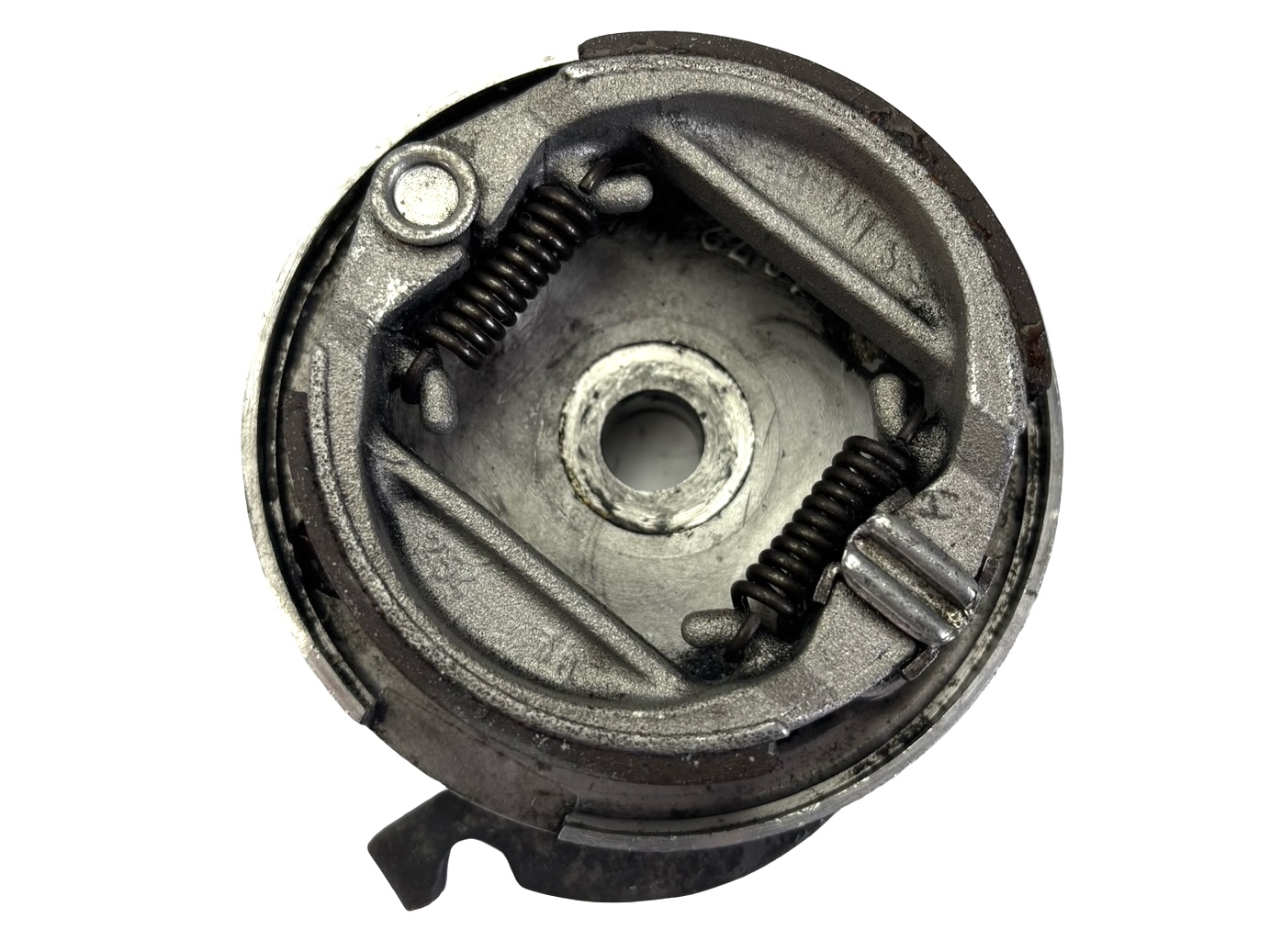 Remankerplaat voorwiel stervelg / spaakvelg Puch Maxi S / N