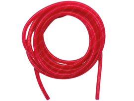 Cover Buitenkabel Neon Rood 6mm 2 Meter Universeel