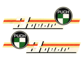 Tank Aufkleber Satz 3 Gear Puch VS