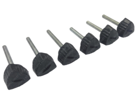 Puch Maxi S side cover bolt set (Black 6 pieces)